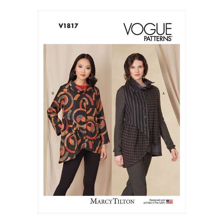 Vogue V1817 Misses' Jacket and Vest