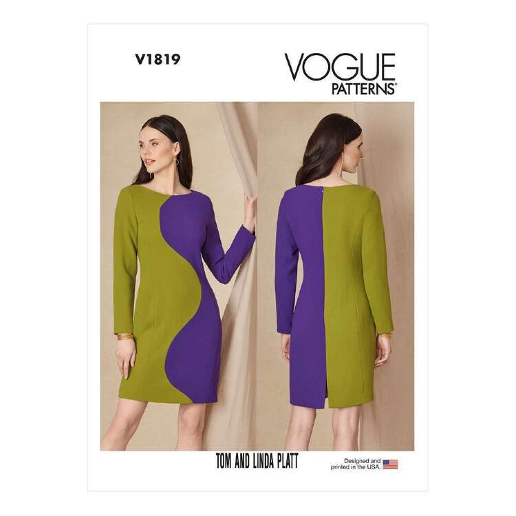 Vogue V1819 Misses' Dress
