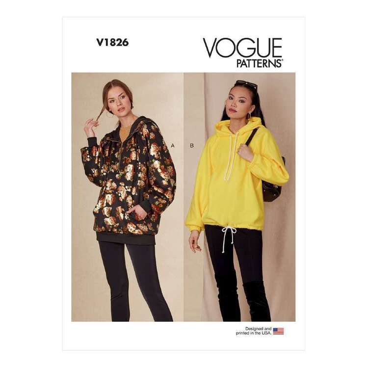 Vogue V1826 Misses' Sweatshirts