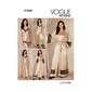 Vogue V1834 Misses' and Misses' Petite Robe, Belt, Camisole, Slip, Shorts and Pants