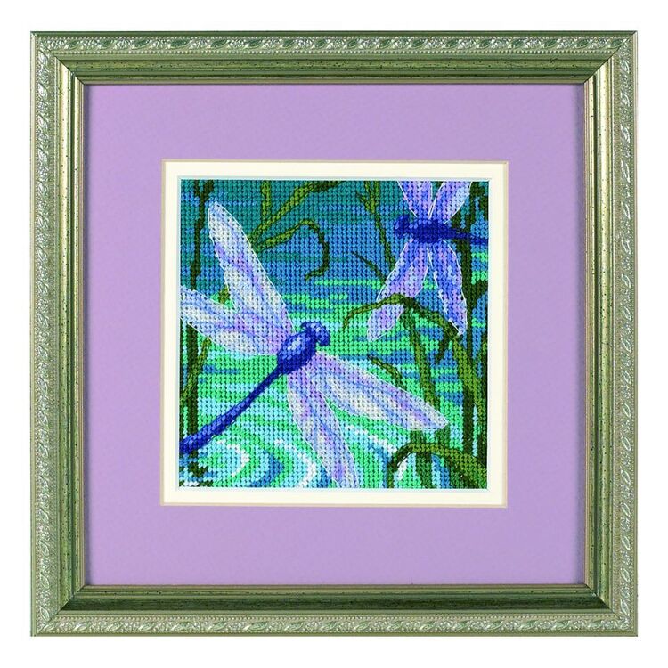 Dimensions Dragonfly Pair Cross Stitch Kit