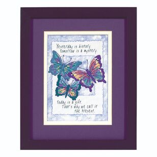 Dimensions Today A Gift Cross Stitch Kit Multicoloured 13 x 18 cm