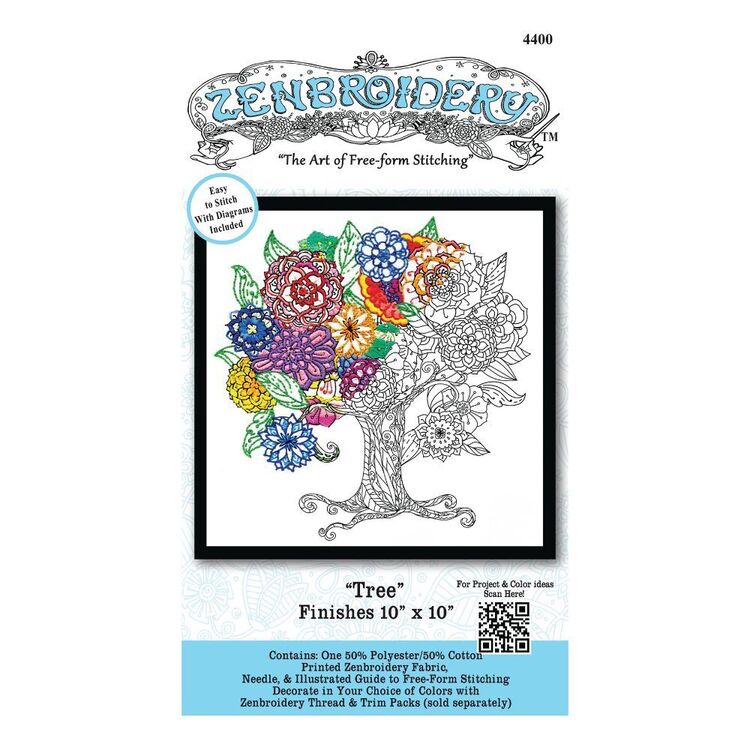 Dimensions Zenbroidery Tree Kit