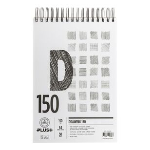 The Paper House Plus 150 gsm Drawing Pad White