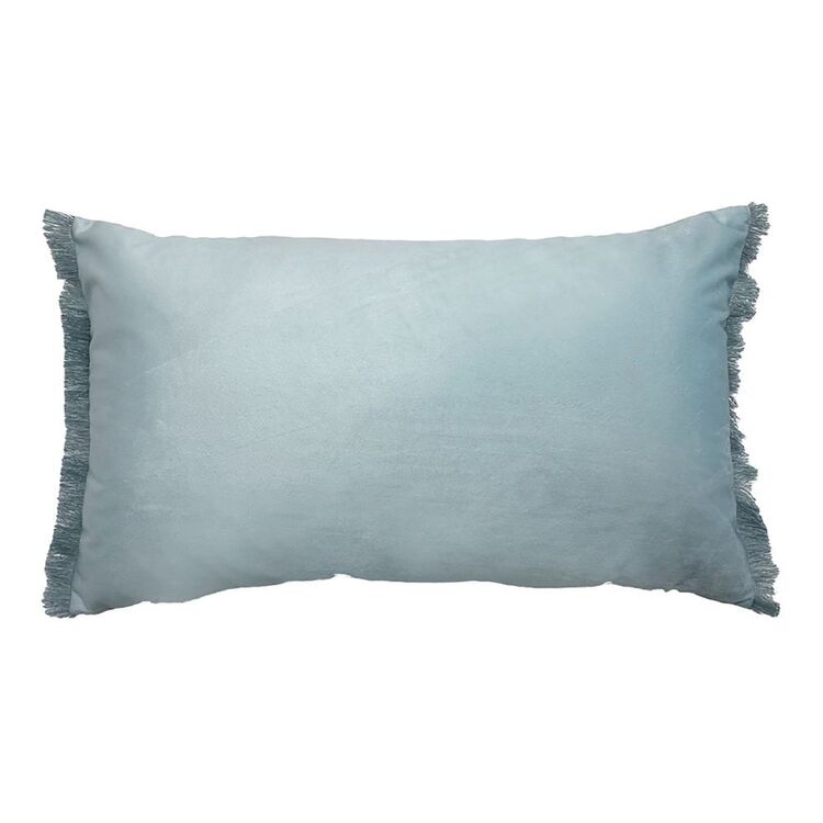 Ombre Home Bohemian Bliss Velvet Cushion Cover Teal 30 x 50 cm