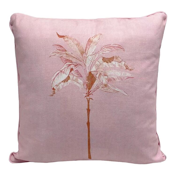 Ombre Home Weathered Coastal Barbados Printed Palm Cushion