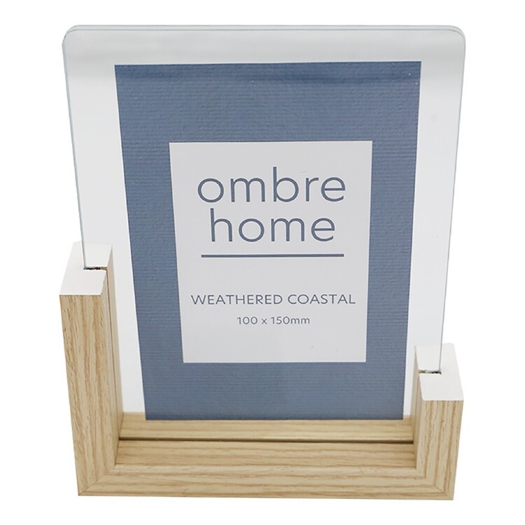 Ombre Home Weathered Coastal Photo Frame 10 x 15 cm