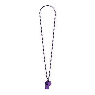 Amscan Mix N Match Whistle On Chain Purple