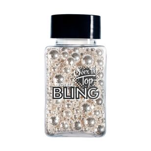 Over The Top Bling Ball Mix 75 g Silver 75 g