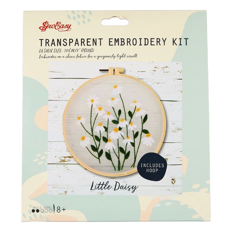 Sew Easy Little Daisy Embroidery Kit