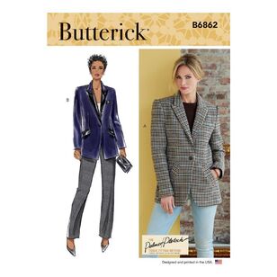 Butterick Sewing Pattern B6862 Misses' Jacket