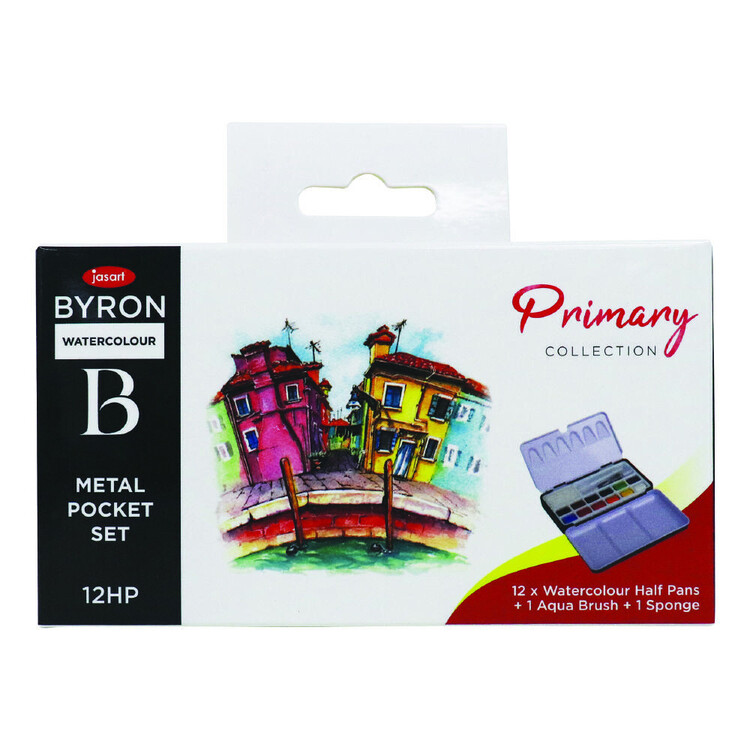 Jasart Byron Primary Watercolour Pocket Sets