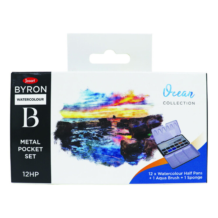 Jasart Byron Ocean Watercolour Pocket Sets Ocean