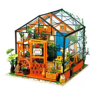 Robotime Rolife Cathy Flower House Mini House Kit Multicoloured