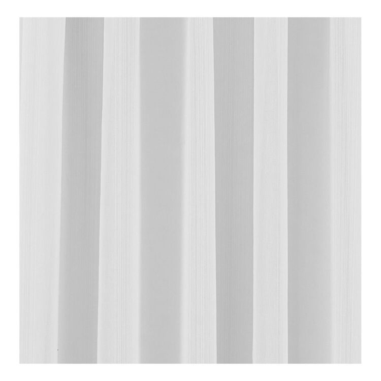 KOO Ruby Sheer Multi Header Curtain Pair White