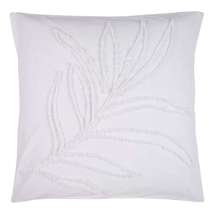 KOO Tufted Luxe Leaf European Pillowcase