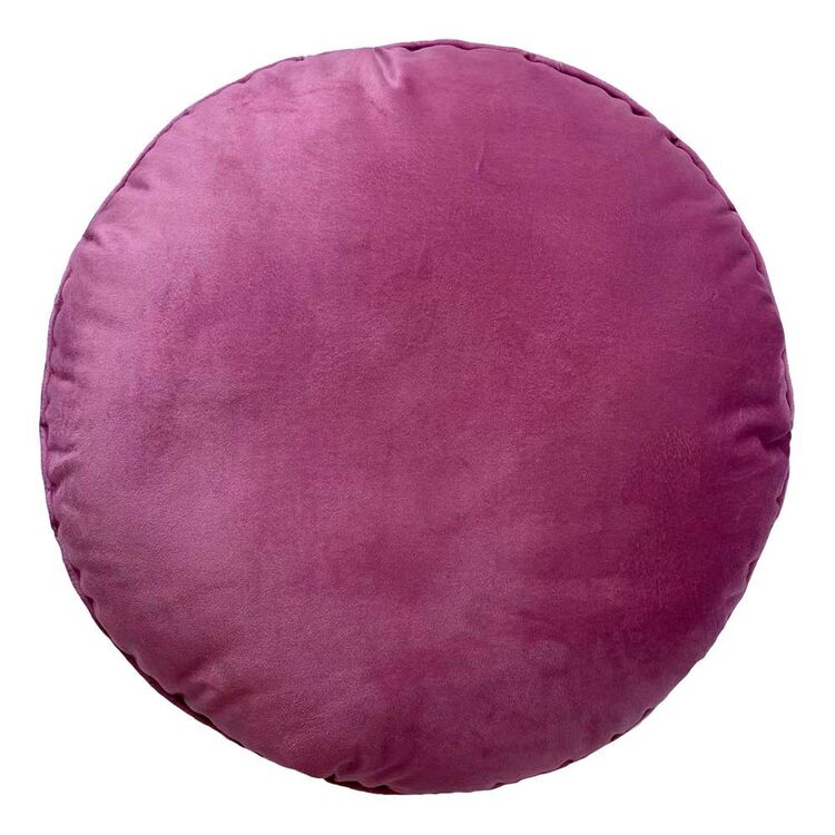 Ombre Home Palm Springs Odette Tufted Round Velvet Cushion
