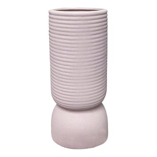 Ombre Home Palm Springs 25 cm Hourglass Vase Pink