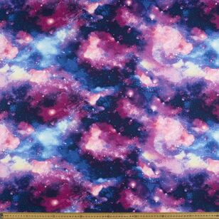 Galaxy Printed 112 cm Cotton Poplin Fabric Dark 112 cm