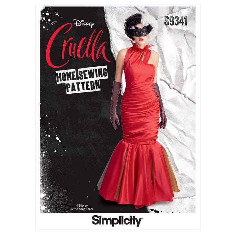 Simplicity Sewing Pattern S9341 Misses' Cruella Costume