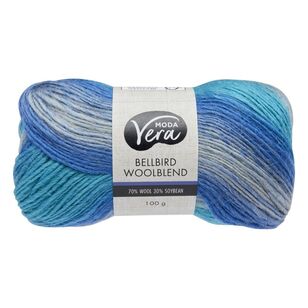 Moda Vera Bellbird Wool Blend Yarn Capri Mix 100 g