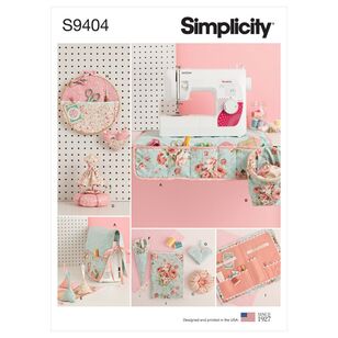 Simplicity Sewing Pattern S9404 Sewing Room Accessories One Size