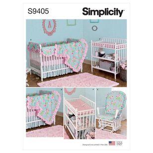 Simplicity Sewing Pattern S9405 Nursery Décor One Size