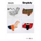 Simplicity Sewing Pattern S9426 Quilted Dog Coats Small - Large