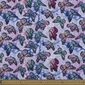 Sunrise Garden Butterflies Printed 112 cm Cotton Fabric Pink 112 cm