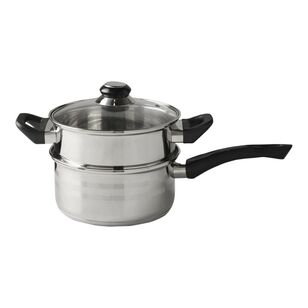 Culinary Co Tradition Steamer Set Stainless Steel 20 cm