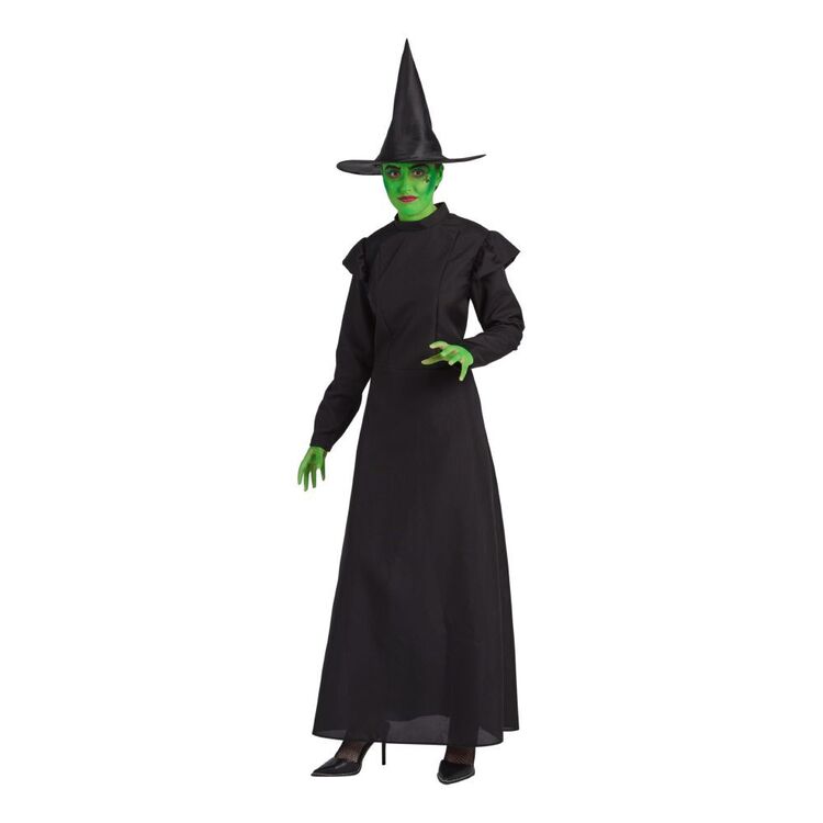 Spooky Hollow Adult Wicked Witch Dress Multicoloured