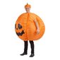 Spooky Hollow Adult Inflatable Pumpkin Costume Orange