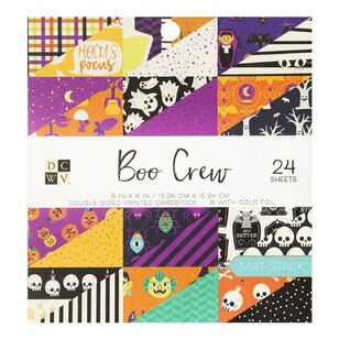 Die Cuts With A View Boo Crew Paper Pad Multicoloured 6 x 6 in