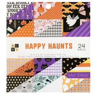 Die Cuts With A View Happy Haunt Paper Pad Multicoloured 6 x 6 in