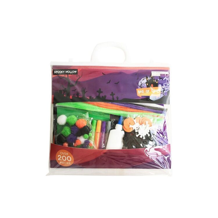Spooky Hollow Halloween Craft Bag Multicoloured