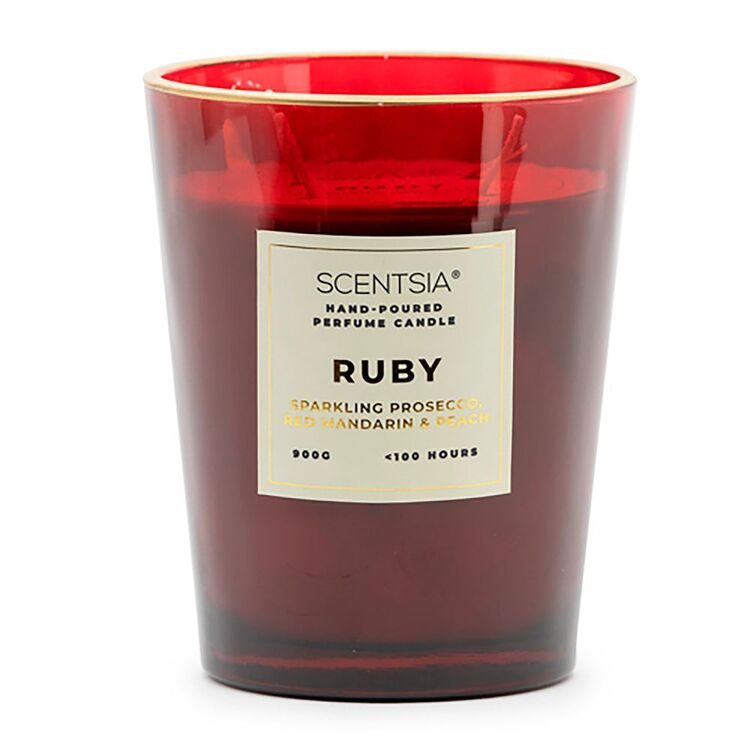 Scentsia Ruby Sparkling 900 g Candle Jar