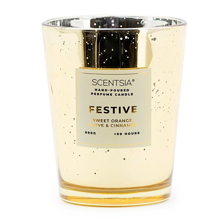 Scentsia Festive 800 g Candle Jar