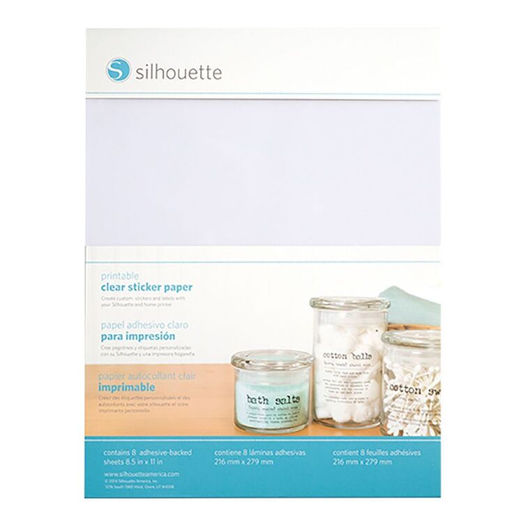 Silhouette Printable Clear Sticker Paper Clear silhouette-printable-clear-sticker-paper-clear