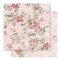 Bella! Vintage Floral: Soft Cardstock Paper Multicoloured 30.5 x 30.5 cm