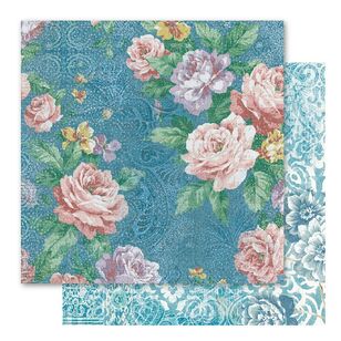Bella! Vintage Floral: Victorian Cardstock Paper Multicoloured 30.5 x 30.5 cm