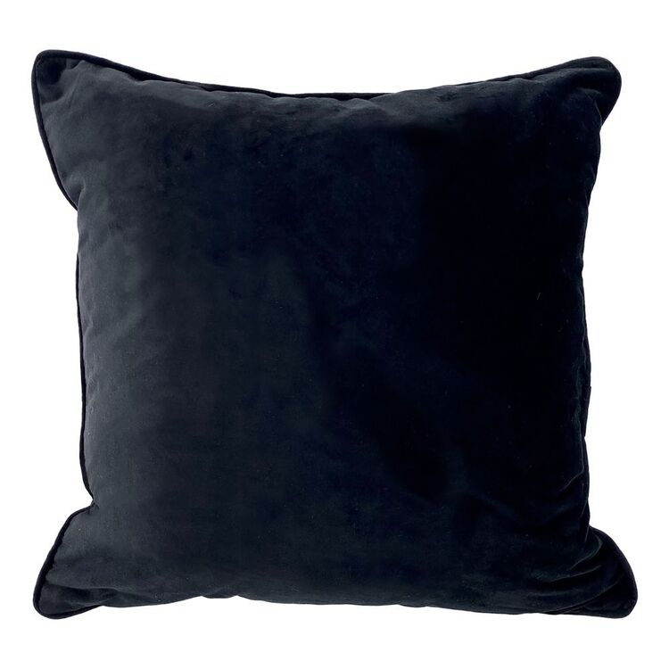 KOO Maddie Velvet Cushion Cover Black 45 x 45 cm