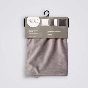 KOO Maddie Velvet Cushion Cover Grey 45 x 45 cm