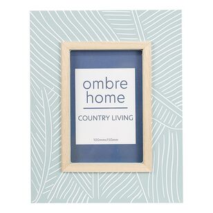 Ombre Home Country Living Photo Frame Blue 24 x 19 x 1.7 cm