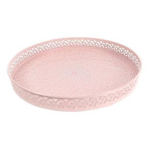 Ombre Home Classic Chic Mandala Tray Rose 31 cm
