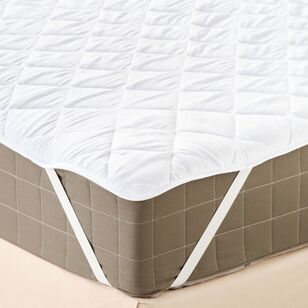 Mode Home Strapped Mattress Protector White