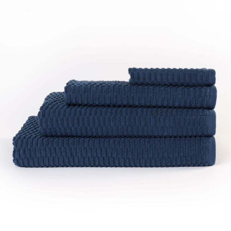 Logan & Mason Hamilton Towel Collection Blue