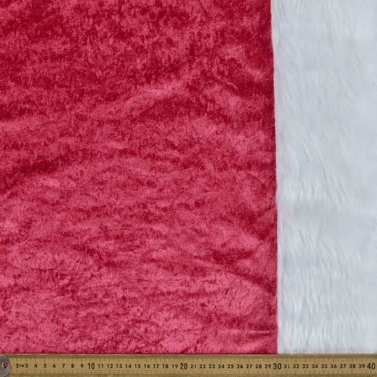 Plain 145 cm Santa Velvet Fur Fabric