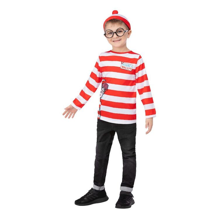 Where's Wally Kids Costume