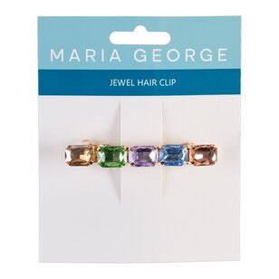 Maria George Jewel Hair Clip Multicoloured