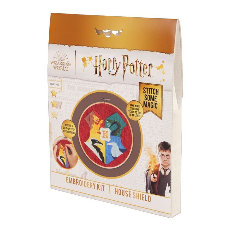 Wizarding World Harry Potter Shield Long Stitch Kit